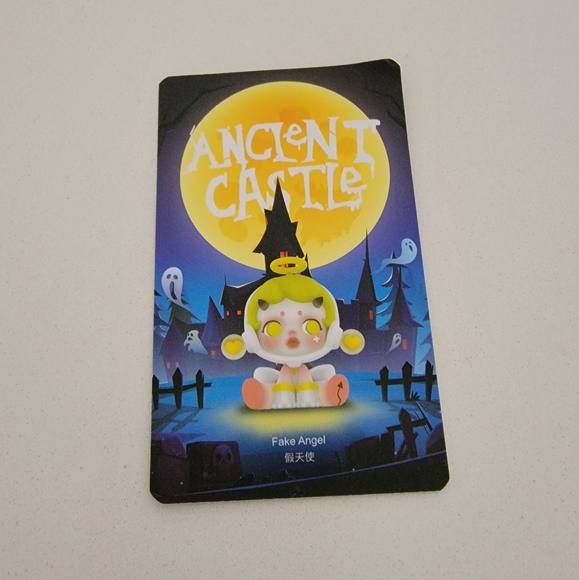 POPMART Skullpanda Ancient Castle series "fake angel" no box, includes card - Picture 3 of 5